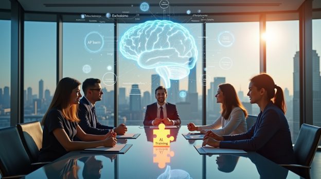 Chart illustrating that AI Education is the Greatest Limiting Factor in Business Growth.